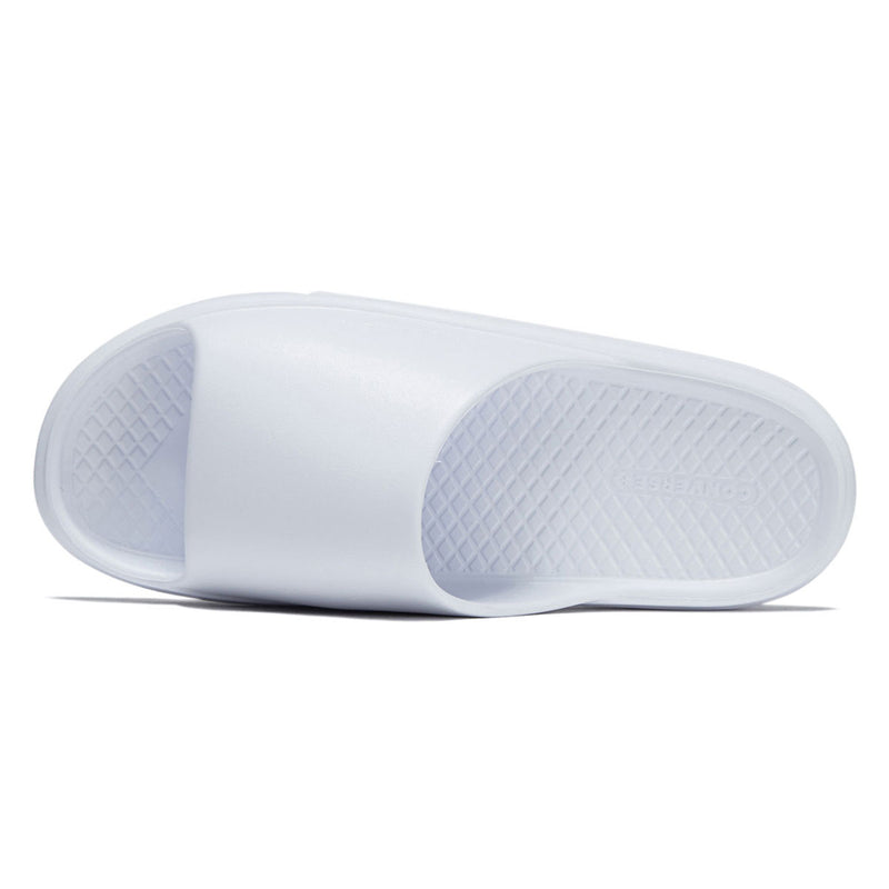 Converse Essential Slide Sandals - White/White/White
