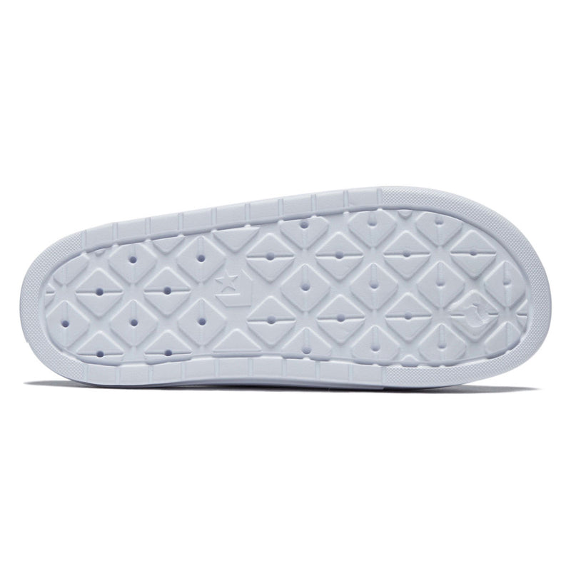 Converse Essential Slide Sandals - White/White/White