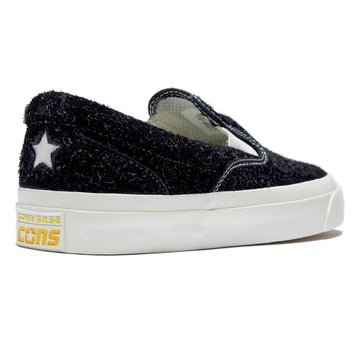Converse x Golf Wang One Star CC Slip Shoes - Black Beauty/Volcanic Glass/Egret