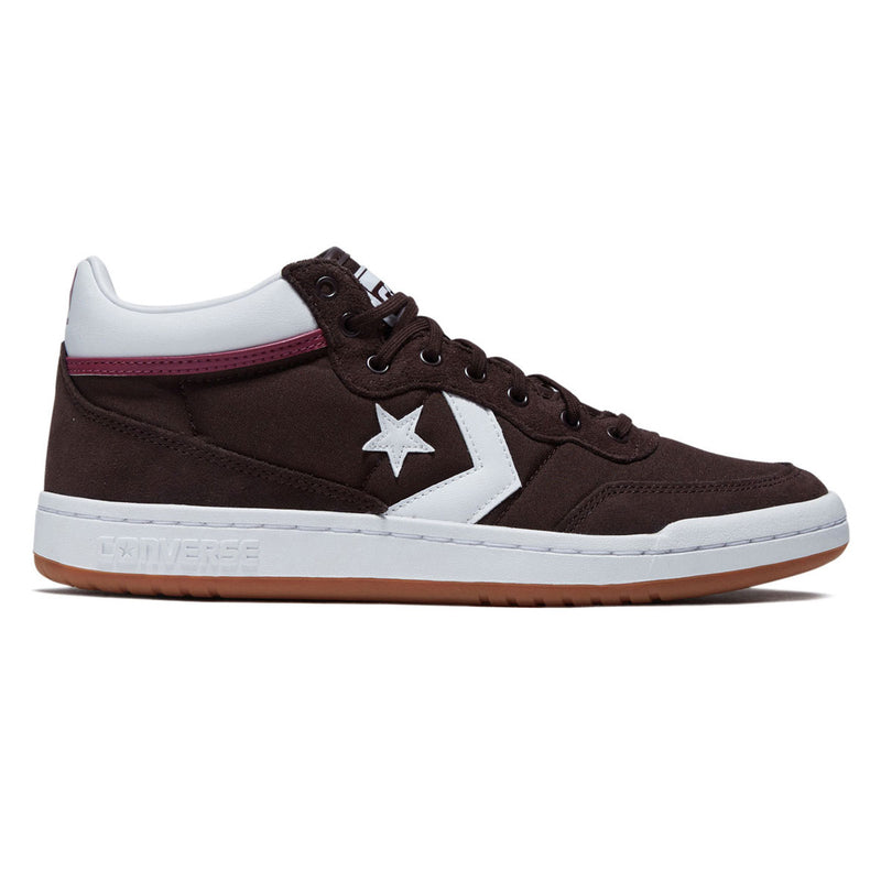 Converse Fastbreak Pro Mid Shoes - Rugged Brown/White/Mesa Rose