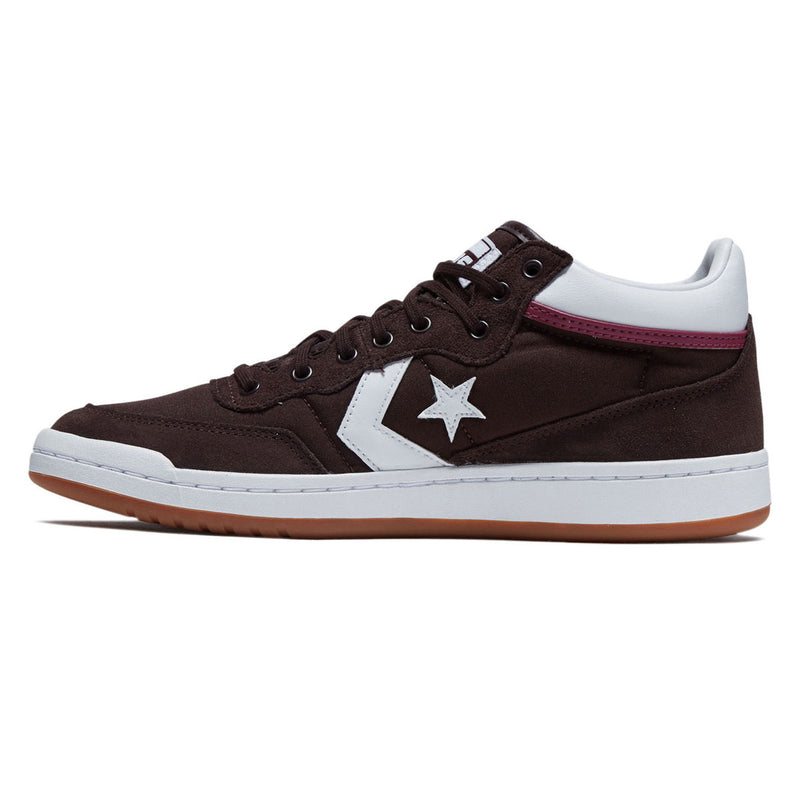Converse Fastbreak Pro Mid Shoes - Rugged Brown/White/Mesa Rose