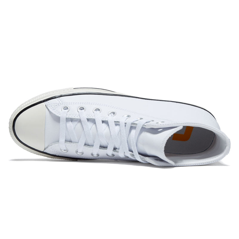 Converse Chuck Taylor All Star Pro Hi Shoes - White/Gold/Egret