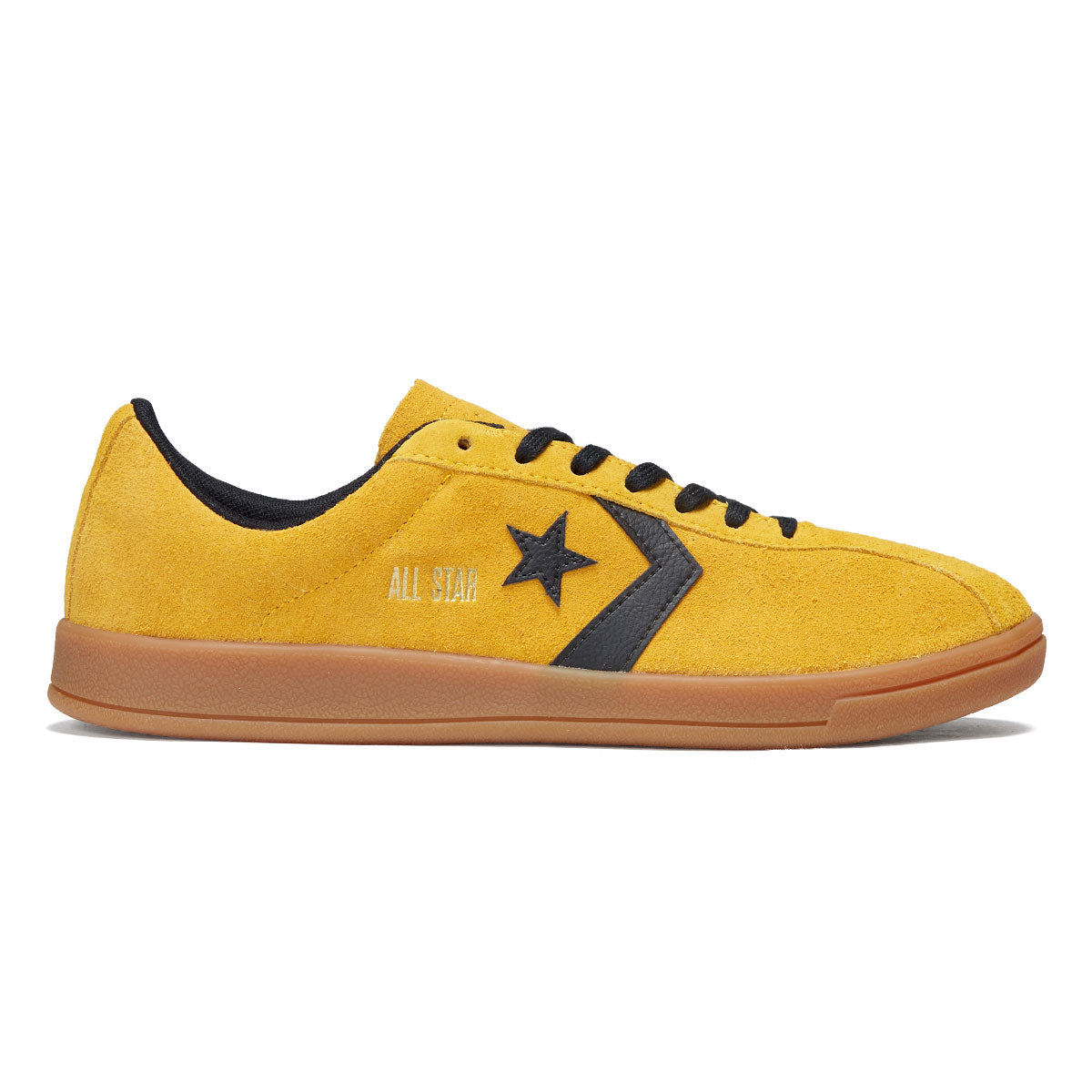 Converse All Star Classic Trainer Suede Ox Shoes - Yellow/Black/Gum image 1