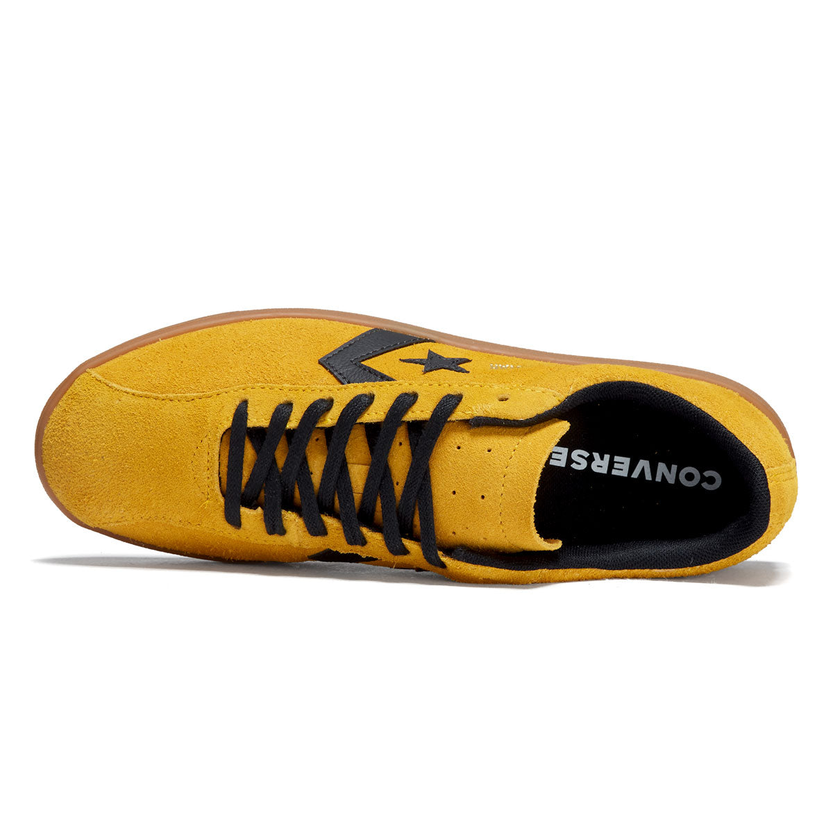Converse All Star Classic Trainer Suede Ox Shoes - Yellow/Black/Gum image 3