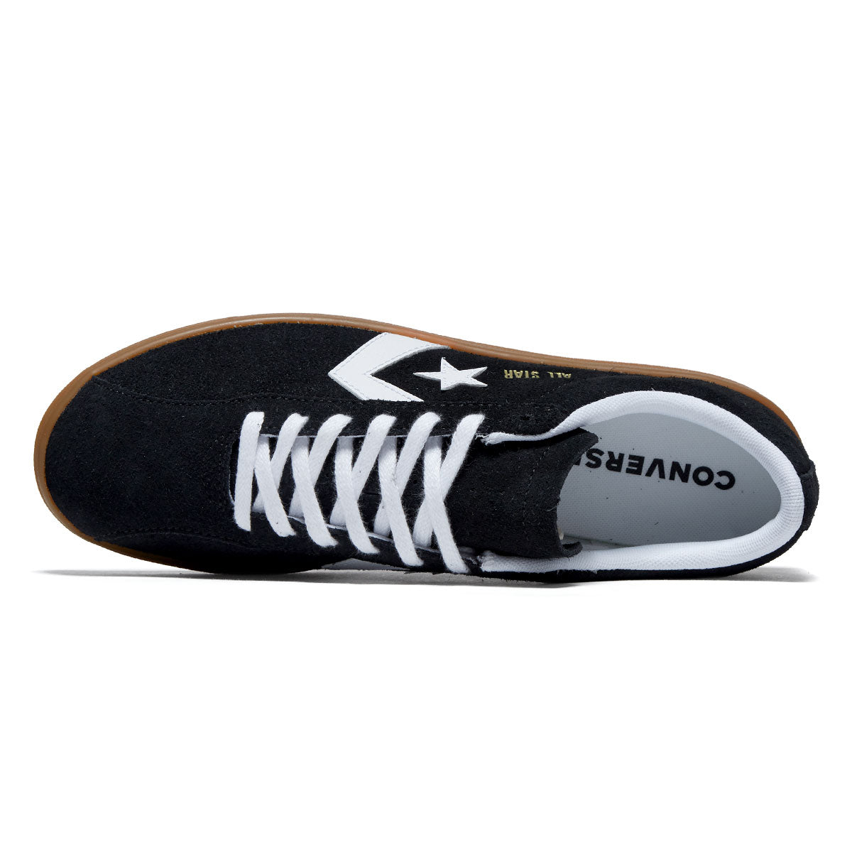 Converse All Star Classic Trainer Suede Ox Shoes - Black/White/Gum – CCS