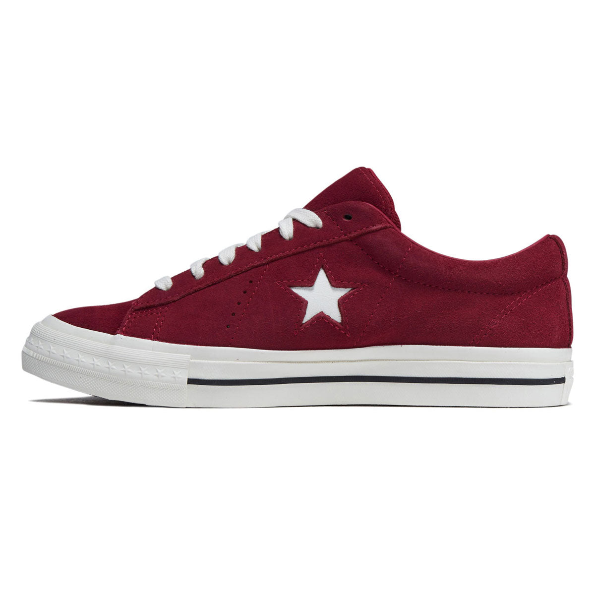 Converse One Star 95 Ox Shoes - Sporty Berry/Black/Vintage White image 2