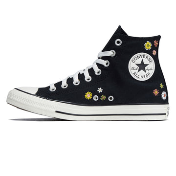Converse Chuck Taylor All Star Hi Embroidered Florals Shoes - Black/Bright Outlook/All Heat