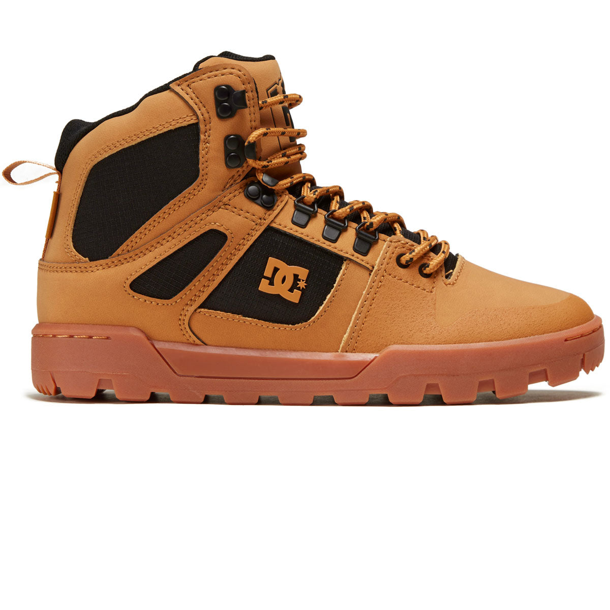 DC Pure High-top Wr Boots - Wheat/Black image 1