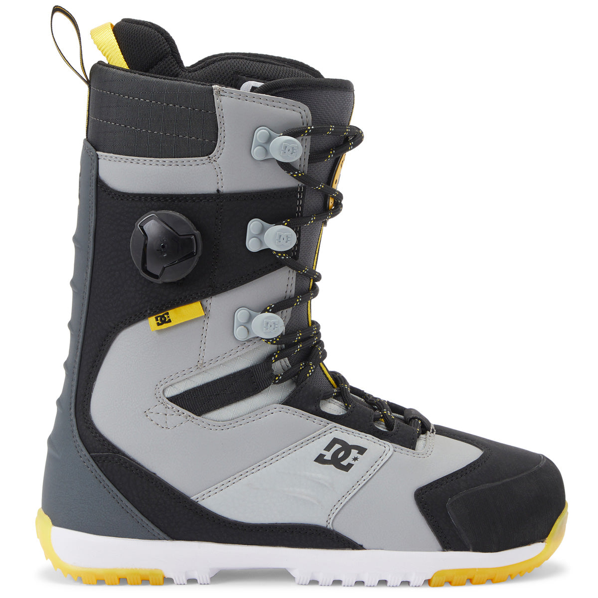 DC Premier Hybrid 2024 Snowboard Boots - Black/Grey/Yellow image 1