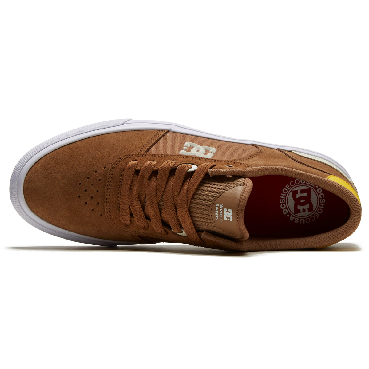 DC Teknic S Shoes - Brown/Yellow image 3