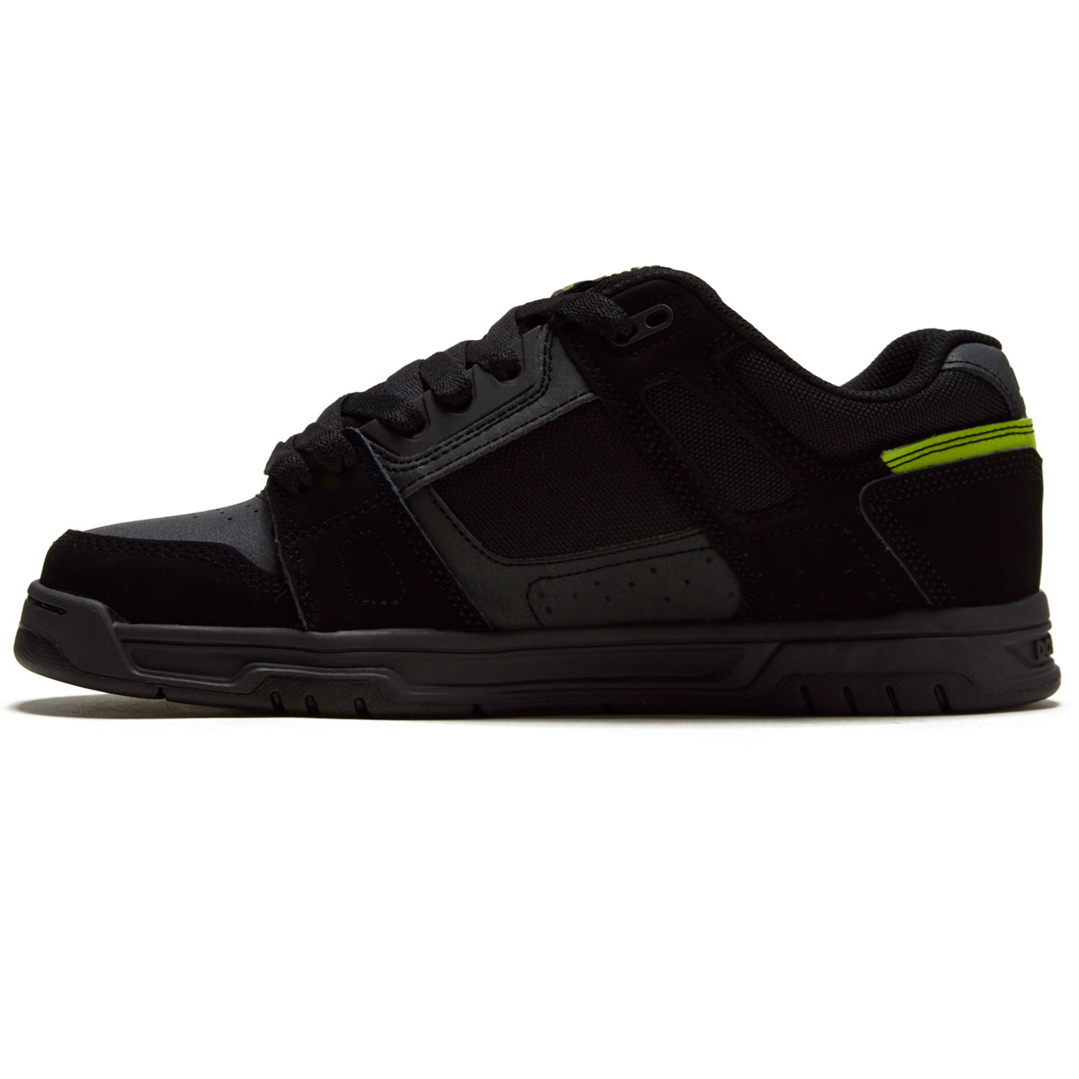 DC Stag Shoes - Black/Lime Green image 2