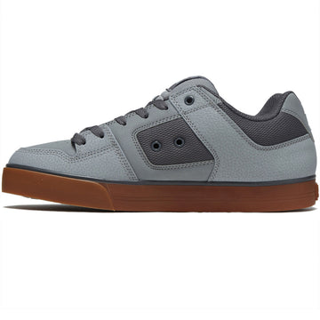 DC Pure Shoes - Grey/Gum