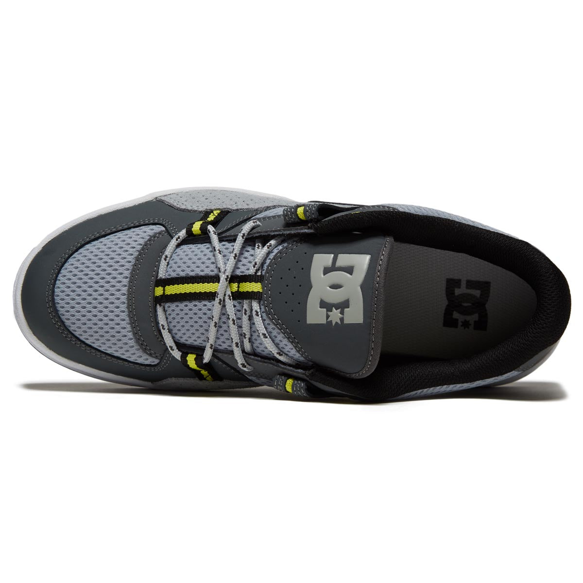 DC Construct Shoes - White/Grey/Yellow image 3