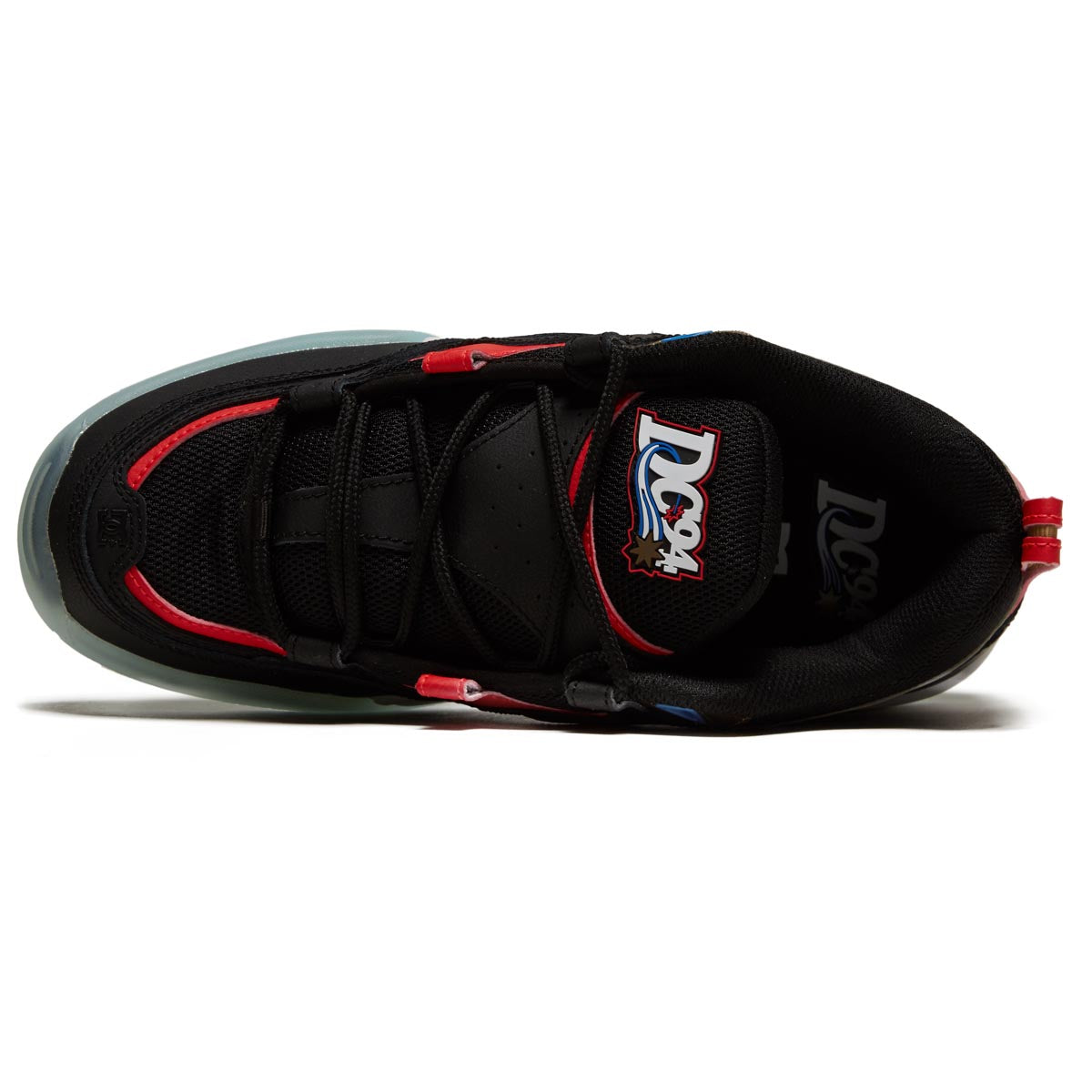 DC Truth OG Shoes - Black/Red/Blue image 3