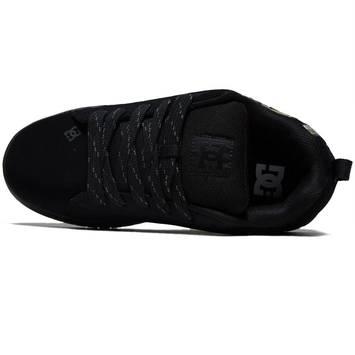 DC Court Graffik SE Shoes - Black/Green/Black image 3