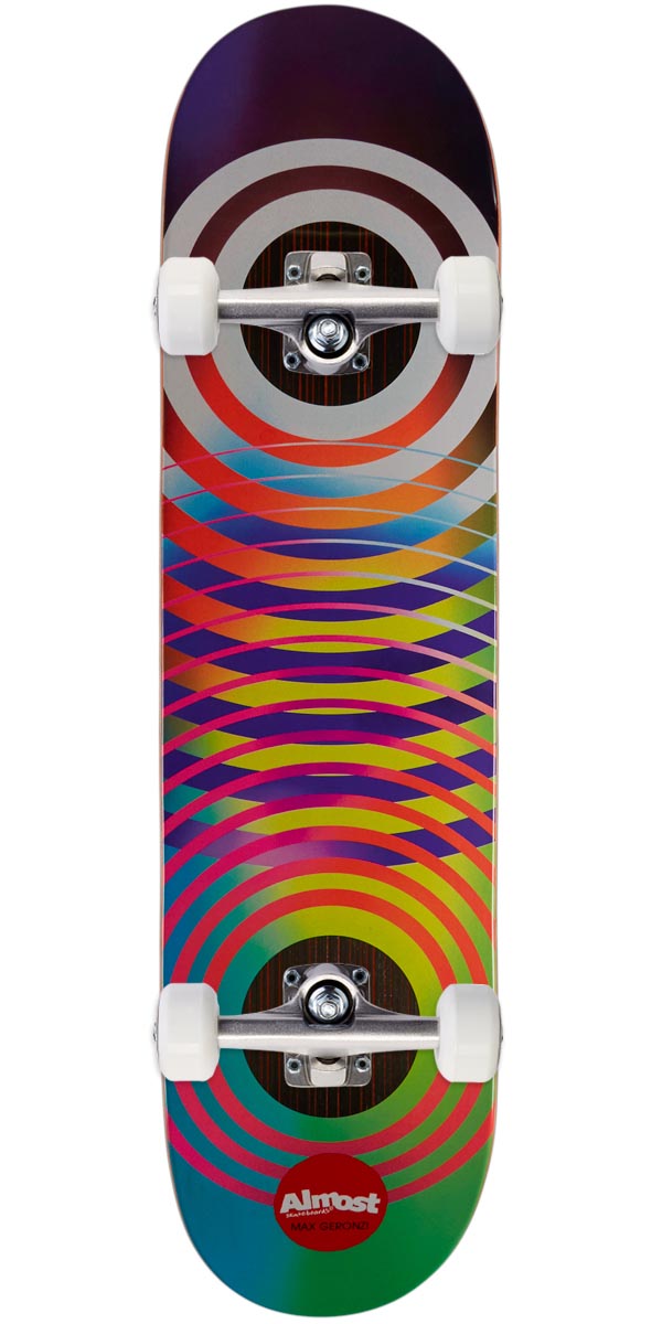 Almost Max Gradient Rings Impact Skateboard Complete - 8.00