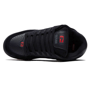 Globe Tilt Shoes - Black/Red/Charcoal
