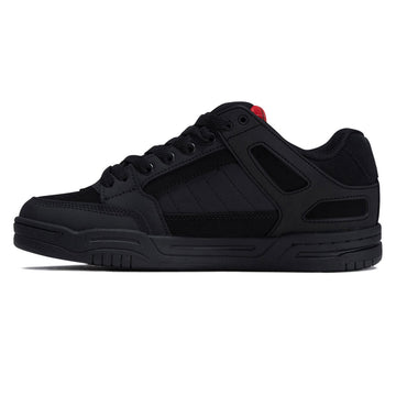 Globe Tilt Shoes - Black/Red/Tartan