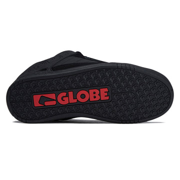 Globe Tilt Shoes - Black/Red/Tartan