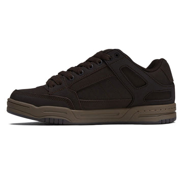 Globe Tilt Shoes - Brown/Blue/Tartan