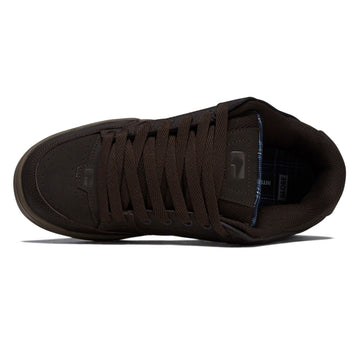 Globe Tilt Shoes - Brown/Blue/Tartan
