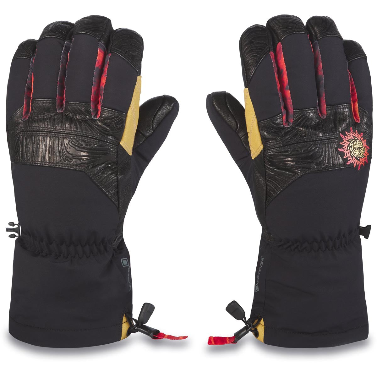 Dakine Team Excursion Gore-tex Glove Sammy Carlson Snowboard Gloves - Black image 1