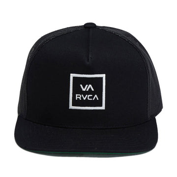 RVCA VA All The Way Trucker Hat - Black 2026