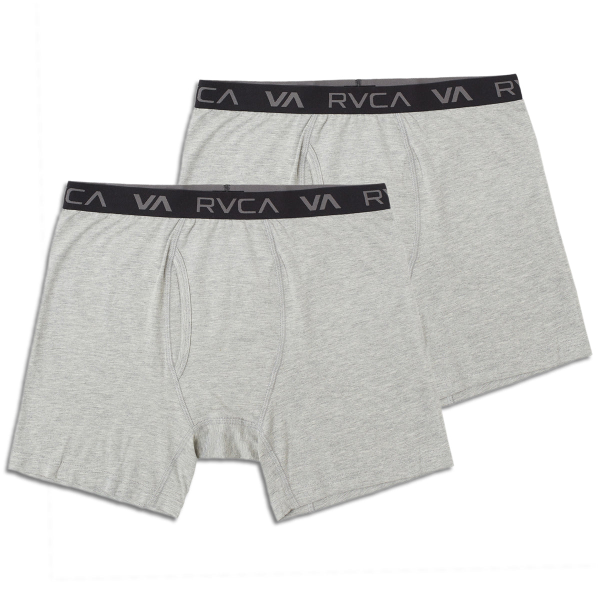 RVCA Core Super Soft 2 Pack of Boxer Brief - Light Grey Heather image 1