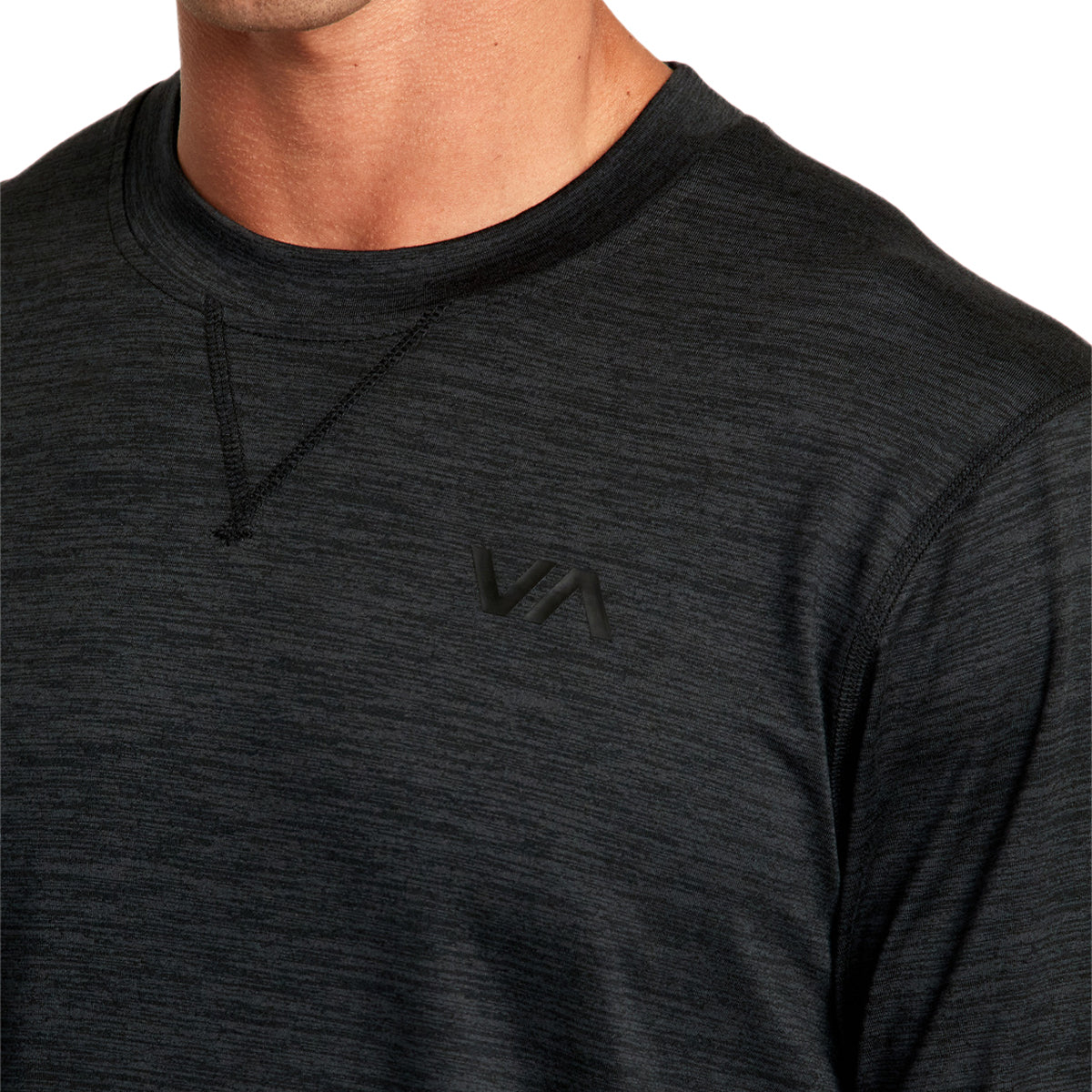 RVCA C-able Crewneck Shirt - Black image 4