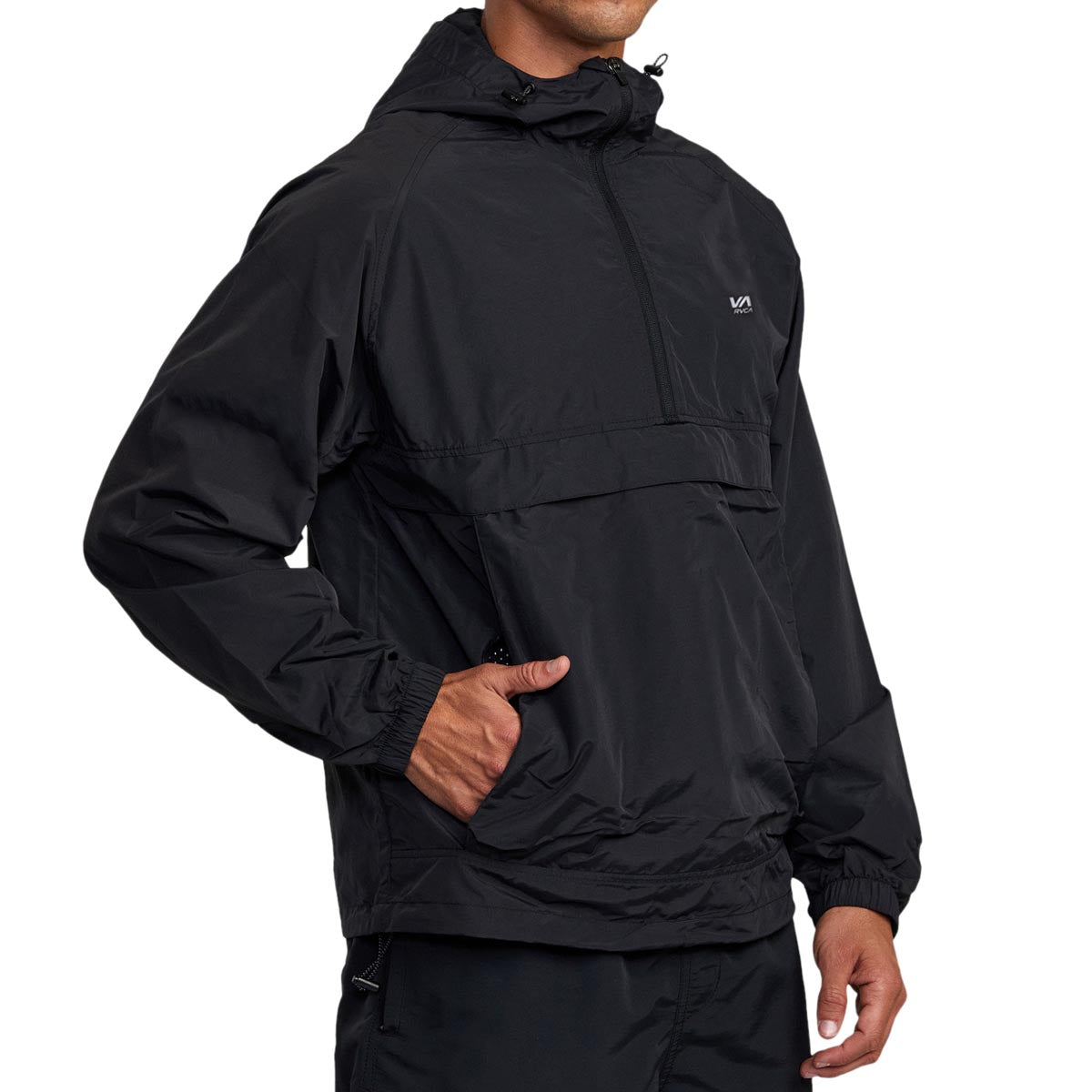 RVCA Outsider Packable Anorack Jacket - Black image 4