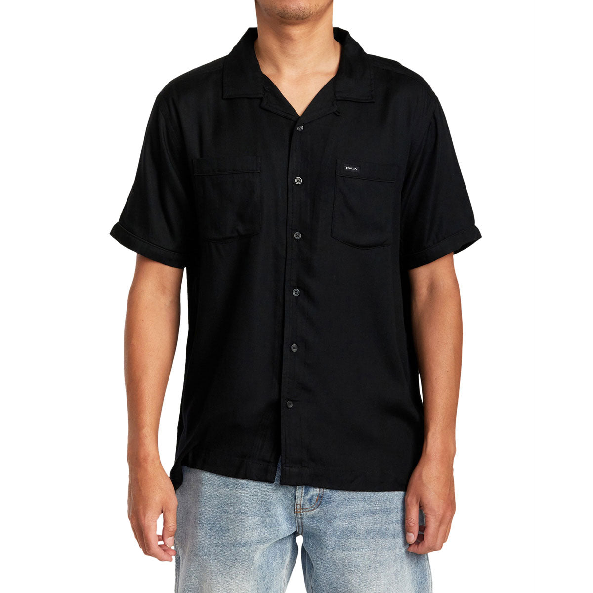 RVCA Neon Dragon Club Shirt - Black image 2