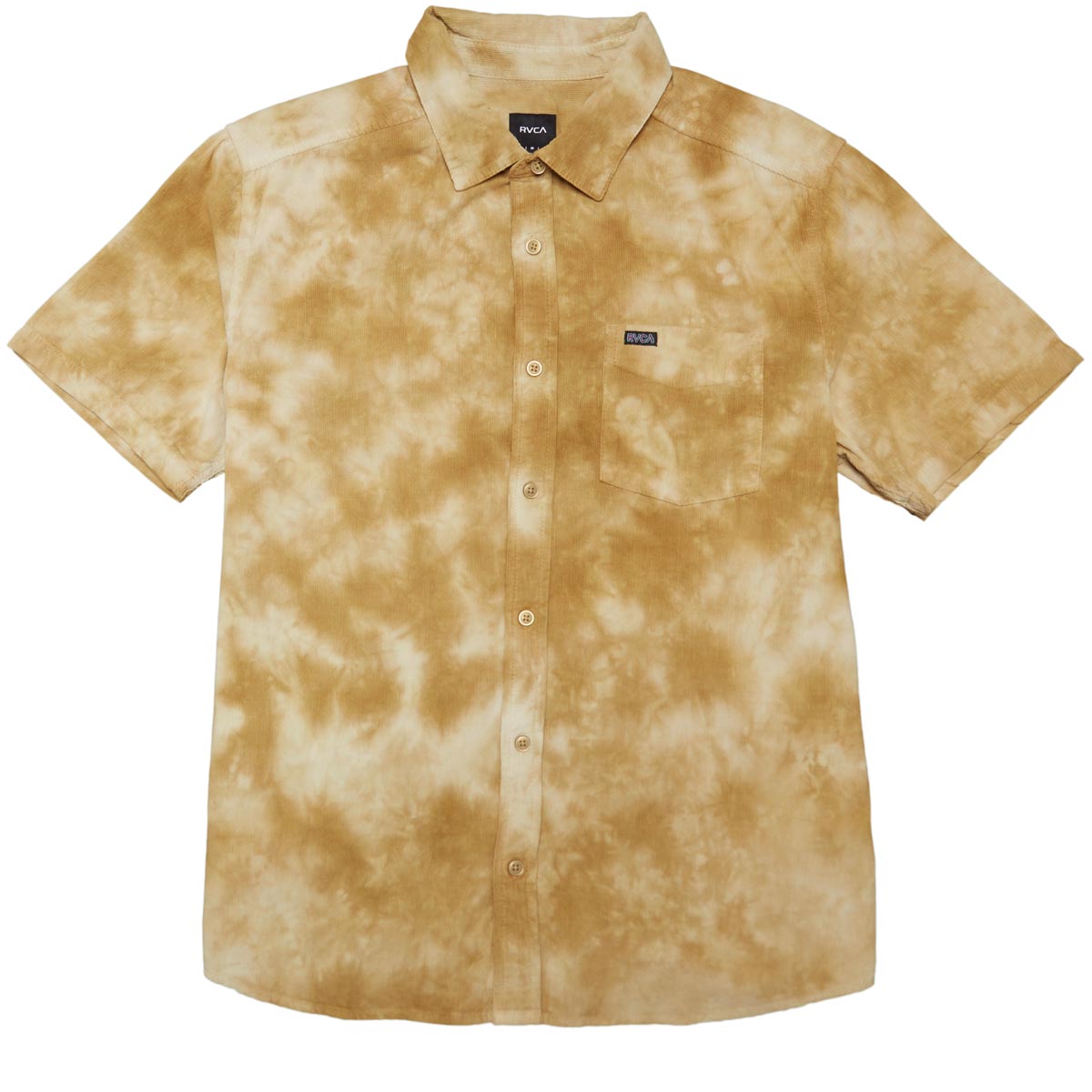 RVCA Bleach Cord Shirt - Butterscotch image 1