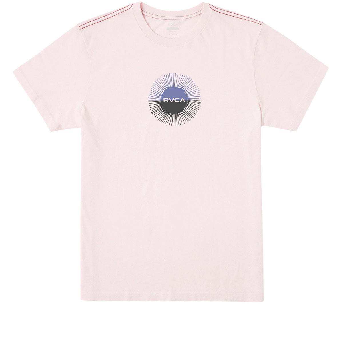 RVCA Solar Eclipse T-Shirt - Light Pink image 1