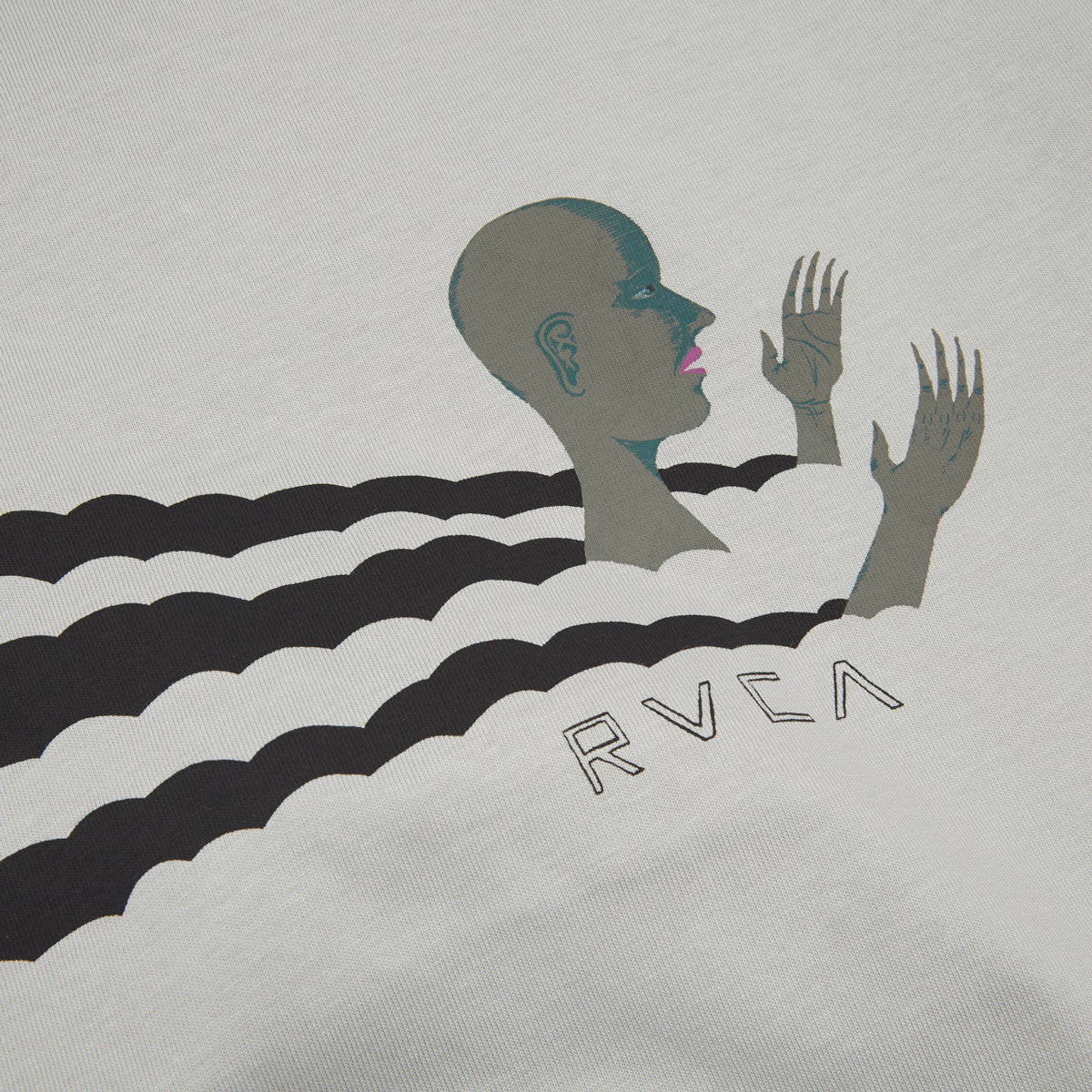 RVCA Trip Out T-Shirt - Mirage image 3