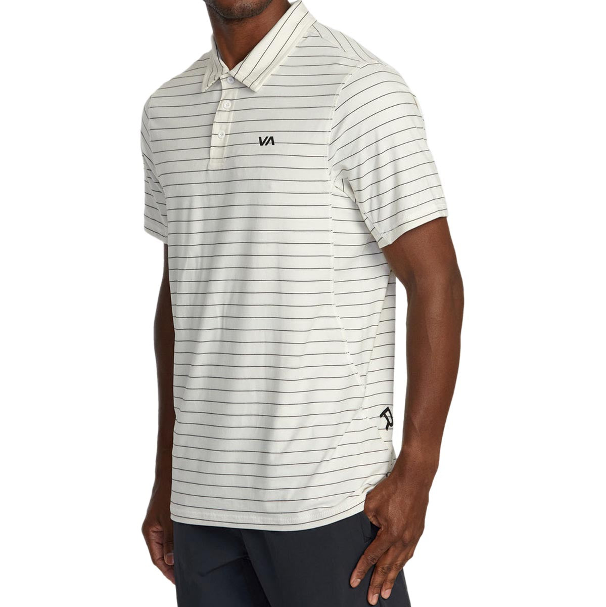 RVCA Sport Vent Polo Shirt - Off White image 2