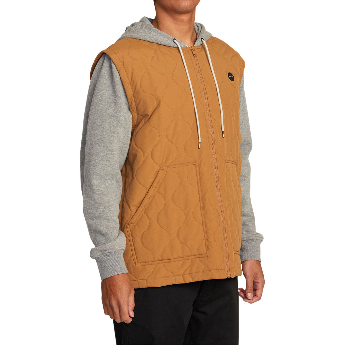 RVCA Grant Puffer Jacket - Camel image 5