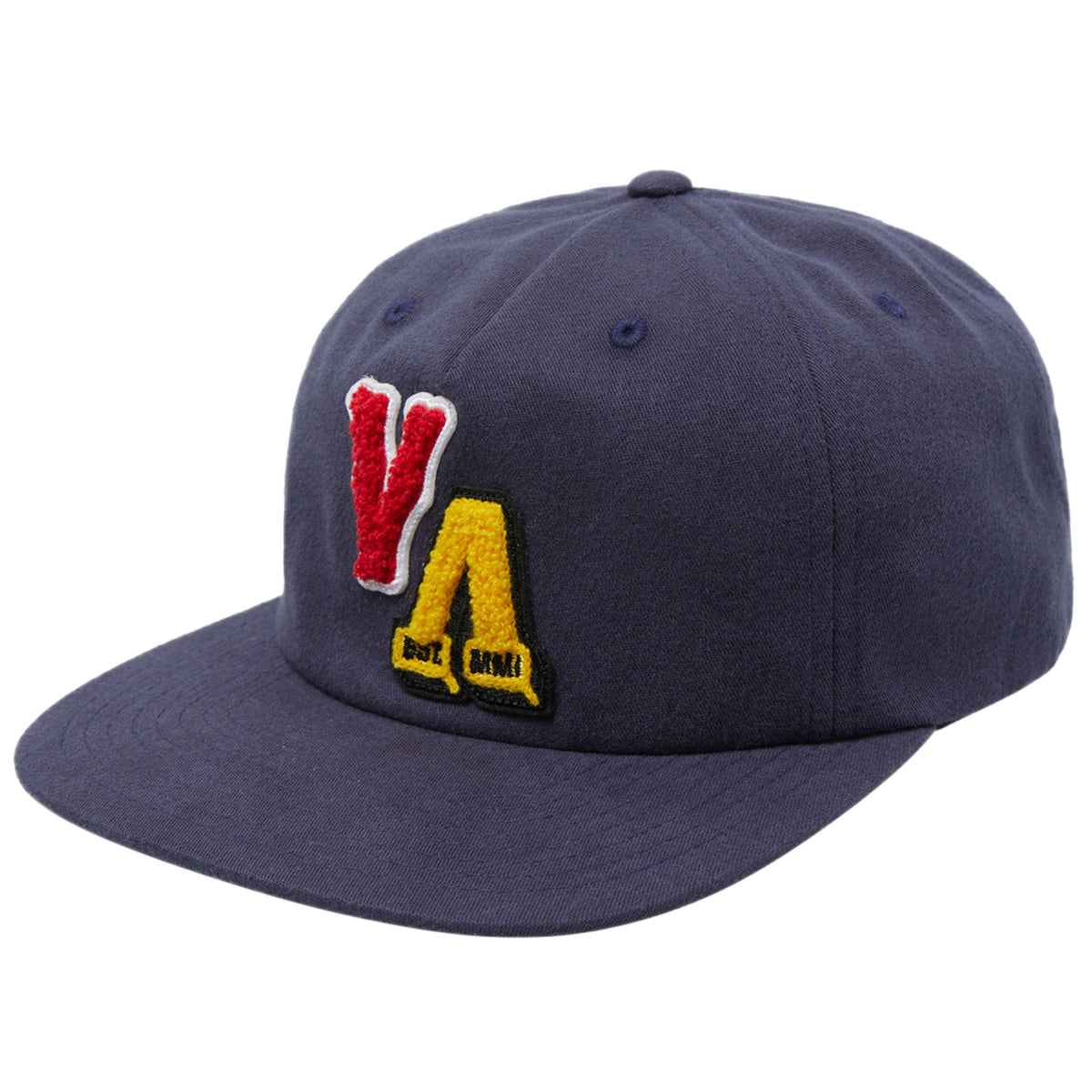 RVCA Letterman Snapback Hat - Navy image 1