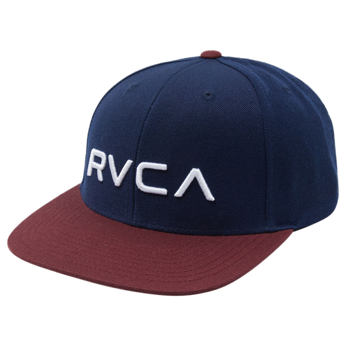 RVCA Twill Snapback II Hat - Navy image 1