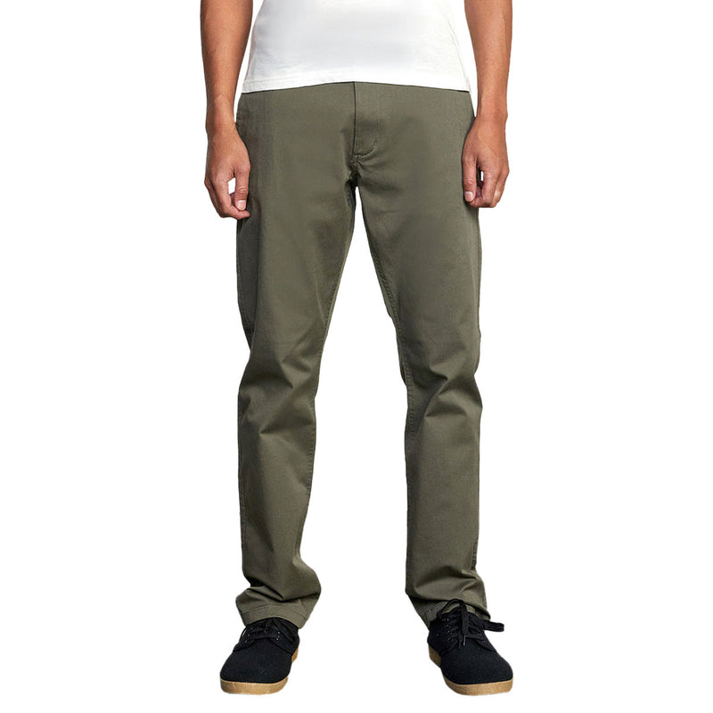 RVCA The Weekend Stretch Pants - Olive 2025