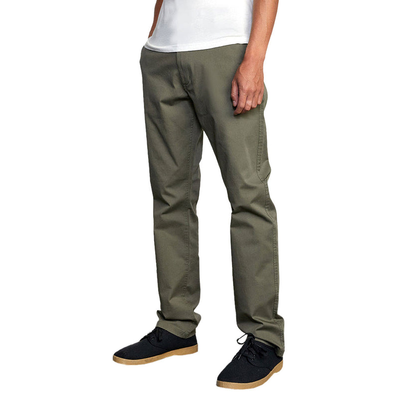 RVCA The Weekend Stretch Pants - Olive 2025