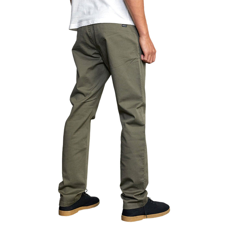 RVCA The Weekend Stretch Pants - Olive 2025