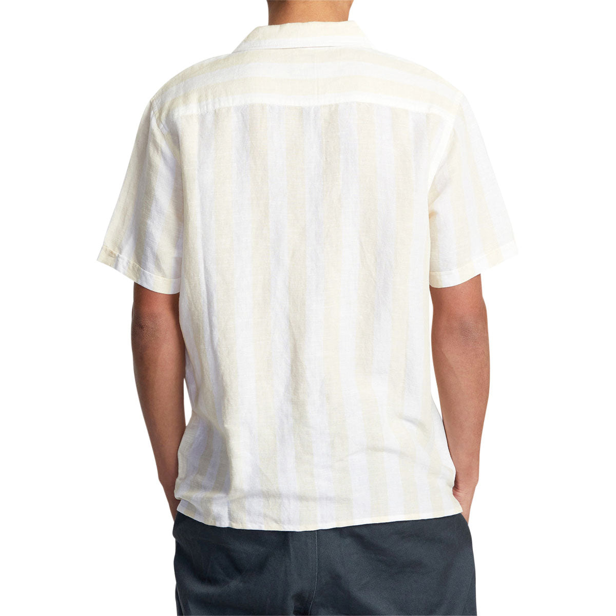 RVCA Love Stripe Shirt - Canary image 2
