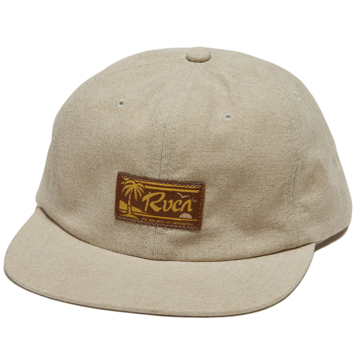 RVCA Exotica Snapback Hat - Latte image 1
