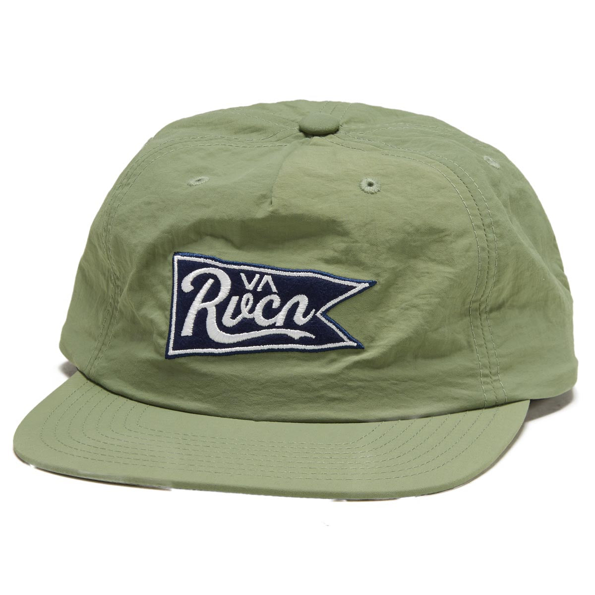 RVCA Pennant Snapback Hat - Olive image 1
