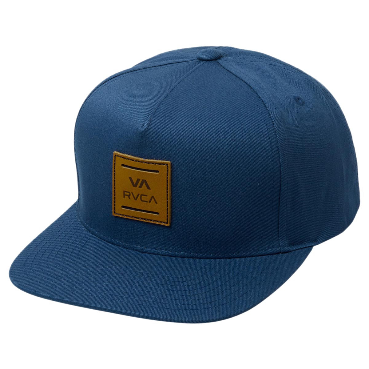 RVCA Va All The Way Snapback Hat - Dark Blue image 1