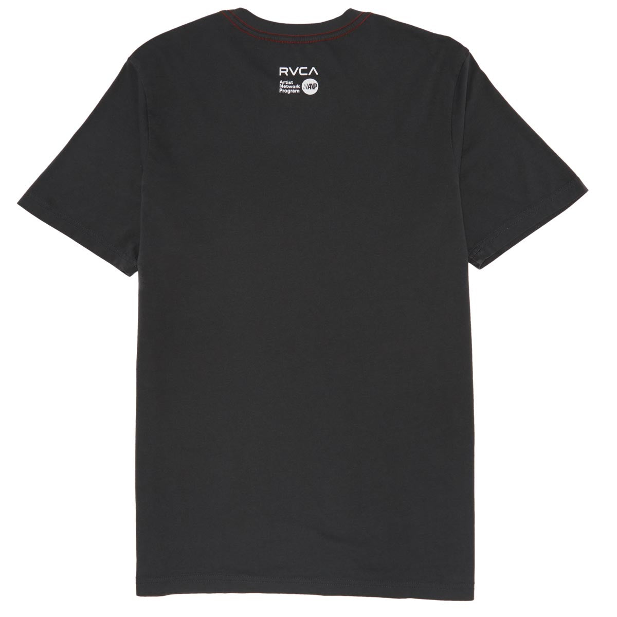 RVCA Cropped Flower T-Shirt - Pirate Black image 2