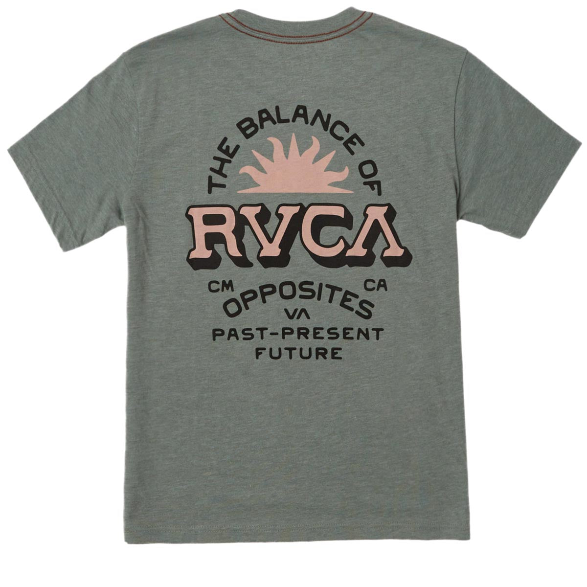 RVCA Type Set T-Shirt - Jade image 2