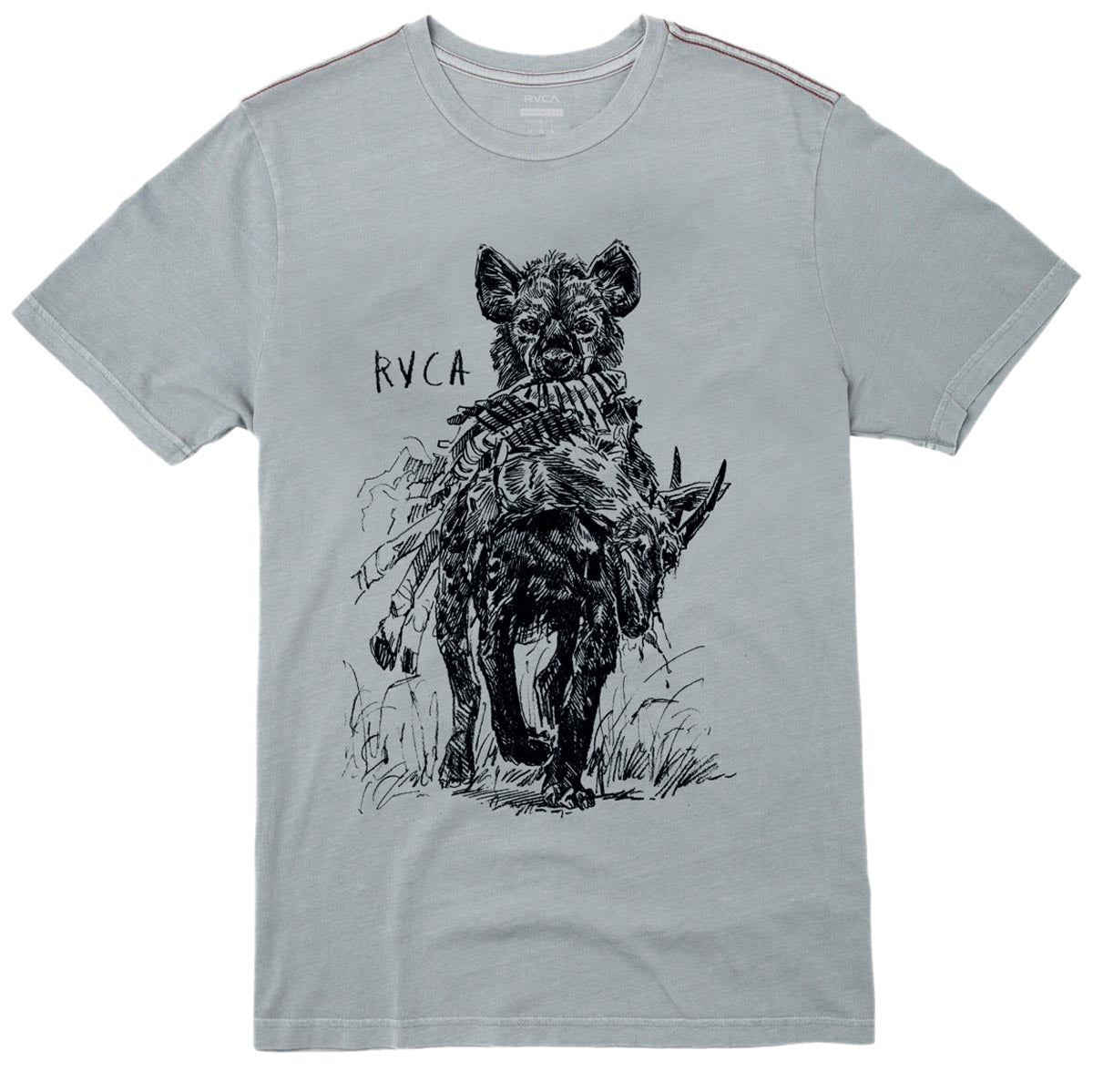 RVCA Savage T-Shirt - Monument image 1