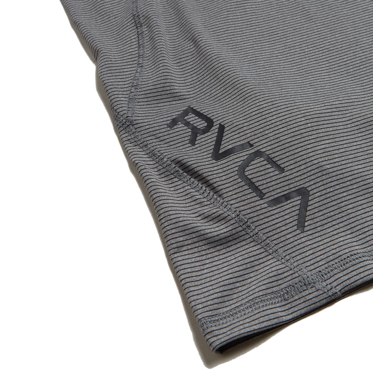RVCA Sport Vent Polo Shirt - Heather Grey Stripe image 4