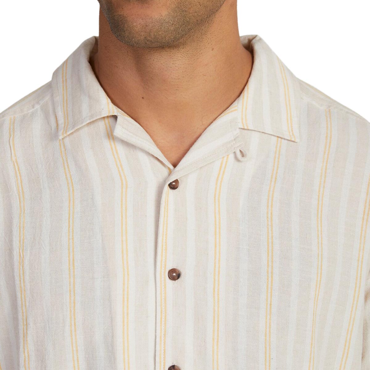 RVCA Beat Stripe Shirt - Sand image 3